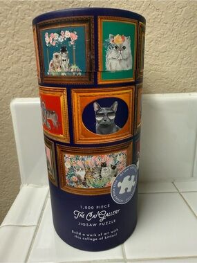 The Cat Gallery 1,000-Piece Cat Collage Jigsaw Puzzle